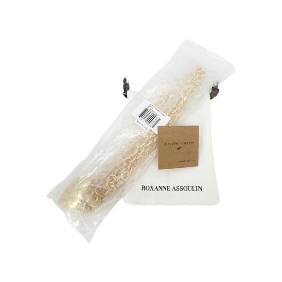 ROXANNE ASSOULIN The Cable Chain Belt in Gold